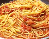 簡単！ガーリックトマトパスタ作り方7写真