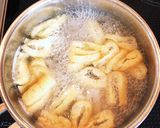 大根と油揚げの味噌汁作り方2写真