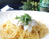 レンチンのみ♪シラスのスープパスタ作り方4写真