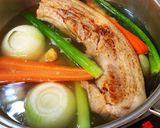 豚ばらブロックで煮豚じゃなくて角煮。作り方3写真