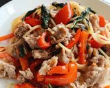 美味しい☆ガパオ風パスタ作り方6写真
