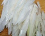 海老と白葱の氷そうめん作り方1写真