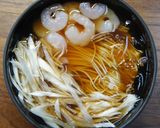 海老と白葱の氷そうめん作り方4写真