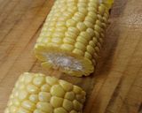 夏限定~生とうもろこしの天ぷら*薄衣作り方1写真