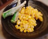 夏限定~生とうもろこしの天ぷら*薄衣作り方8写真