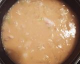 簡単☆美味しい☆鶏肉と大根の味噌おじや作り方2写真