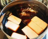 長ねぎ白滝牛バラ薄切り肉で 肉豆腐作り方2写真