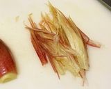 ミョウガ豆腐(お手軽おつまみ)作り方3写真