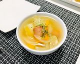 ウィンナーと野菜のコンソメスープ作り方2写真