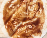 簡単トルティーヤアレンジ　お好み焼き風作り方1写真