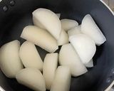 蒸らし放置で柔らかしみ染み大根！作り方5写真