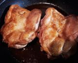 鶏もも肉の照焼き☆わさびプラスしてます作り方3写真