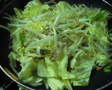 野菜炒め☆焼肉のタレ味作り方4写真