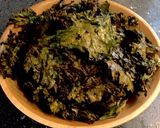 パリパリ　ケールチップス作り方5写真