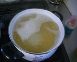 カレー味の鶏きのこパスタ作り方3写真