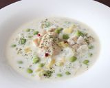 ダイエット!鶏むね肉と枝豆の豆乳スープ作り方7写真