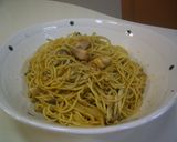 カレー味の鶏きのこパスタ作り方7写真