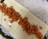 海苔巻きシリーズ！鮭チーズ青じそ風味巻き作り方2写真