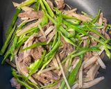 ♡じゃがいもを使って手軽に！青椒肉絲♡作り方4写真