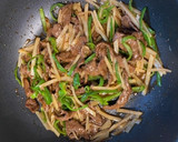 ♡じゃがいもを使って手軽に！青椒肉絲♡作り方5写真