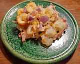 新玉葱の芯の部分の丸い天ぷら作り方5写真