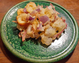 新玉葱の芯の部分の丸い天ぷら作り方5写真