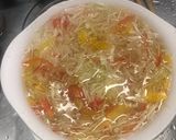 野菜たっぷりツナおろしポン酢パスタ作り方1写真