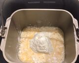 HBでロールパン生地作り(薄力粉入り)作り方1写真