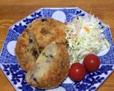 保育園給食★なすみそコロッケ作り方6写真