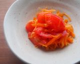 トマト・人参の色鮮やかコールスロー♪作り方5写真