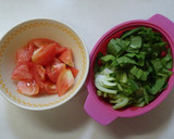 トマトの中華和え≪学校給食≫作り方2写真