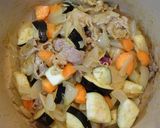 ≪学校給食≫夏野菜カレー作り方4写真