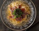 冷やし茶漬け風！さっぱり鰹の冷製ビーフン作り方6写真