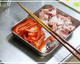 子供も大好き！パプリカの甘辛焼きそば作り方2写真