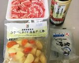 準備1分!電気圧力鍋で作る肉じゃが作り方1写真