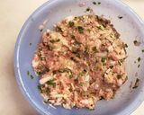 簡単☆豚ひき肉とニラのつくねバーグ☆作り方5写真