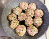 簡単☆豚ひき肉とニラのつくねバーグ☆作り方6写真