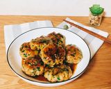 簡単☆豚ひき肉とニラのつくねバーグ☆作り方9写真