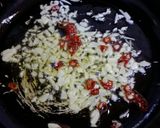 冷凍枝豆ペペロンチーノ作り方2写真
