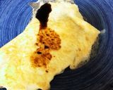 卵の白身を冷凍して焼いた醤油かけた作り方6写真
