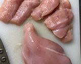 鶏胸肉で柔らか美味しい！お好みチキンカツ作り方1写真