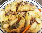 餃子の中華丼作り方4写真