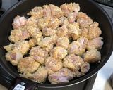 鶏肉のカレーのパン粉焼き作り方2写真