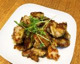 鶏肉のカレーのパン粉焼き作り方3写真