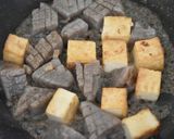 厚揚げ豆腐とこんにゃくの甘辛味噌炒め作り方3写真