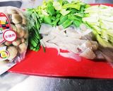 糖尿病食⑦チンゲン菜贅沢炒和♥ゆりさん風作り方1写真