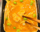 彩卵焼き・枝豆玉子焼き・枝豆だし巻き卵作り方2写真