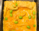 彩卵焼き・枝豆玉子焼き・枝豆だし巻き卵作り方3写真