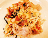 簡単♡旨味たっぷり塩昆布と豚肉の炒め物作り方3写真