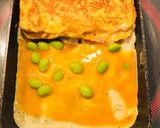 彩卵焼き・枝豆玉子焼き・枝豆だし巻き卵作り方7写真